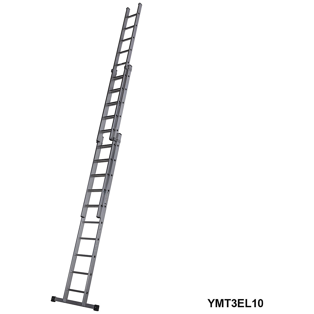 Werner Square Rung 3 Section Extension Ladder (Product illustration 5)-4