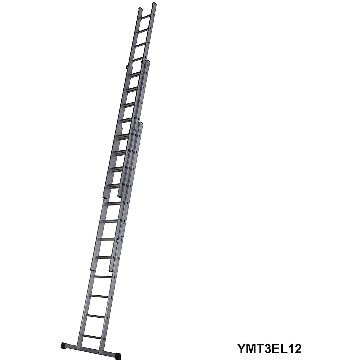 Werner Square Rung 3 Section Extension Ladder (Product illustration 7)-6