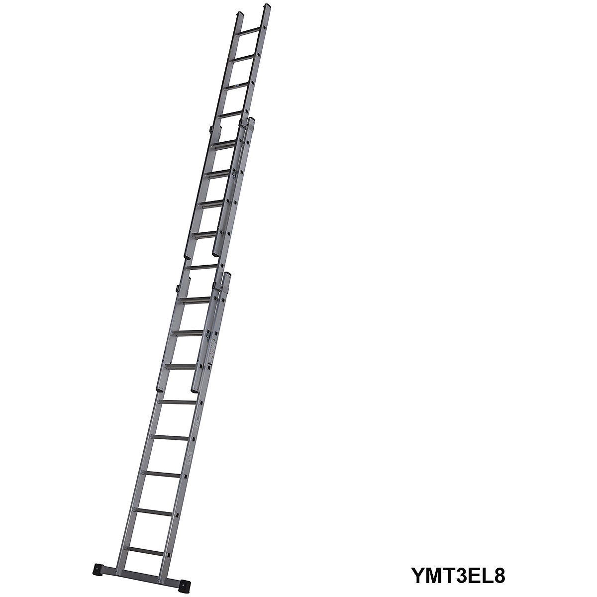 Werner Square Rung 3 Section Extension Ladder (Product illustration 4)-3
