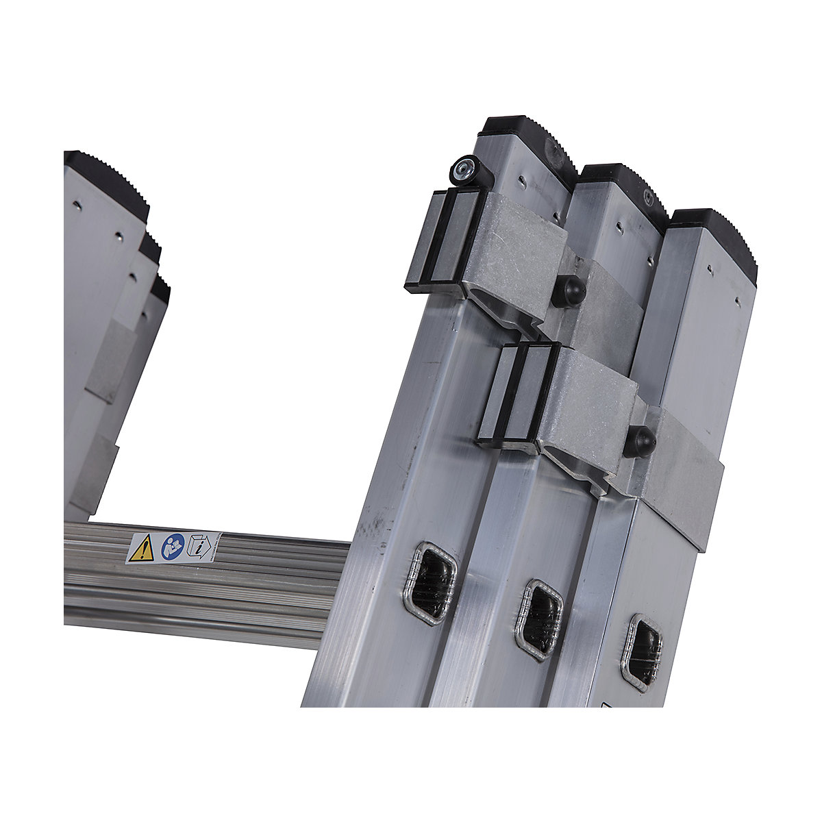 Werner Square Rung 3 Section Extension Ladder (Product illustration 10)-9