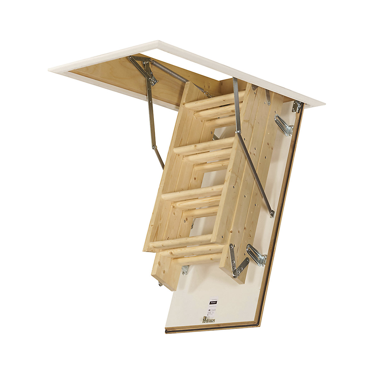TB Davies EuroFold Timber Loft Ladder (Product illustration 3)-2