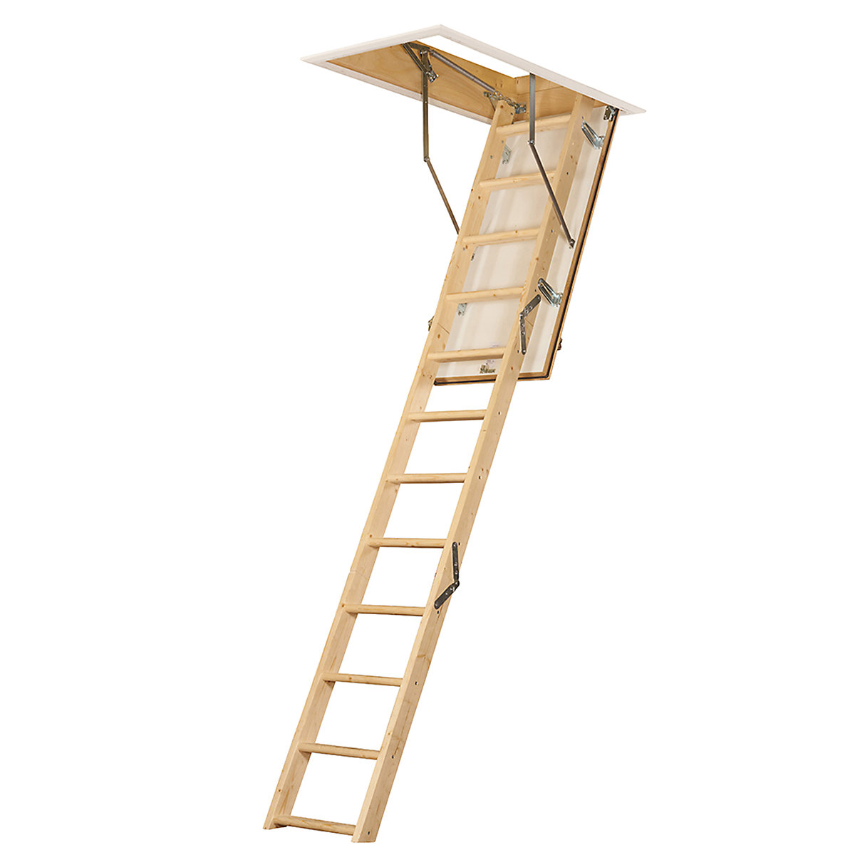 TB Davies EuroFold Timber Loft Ladder