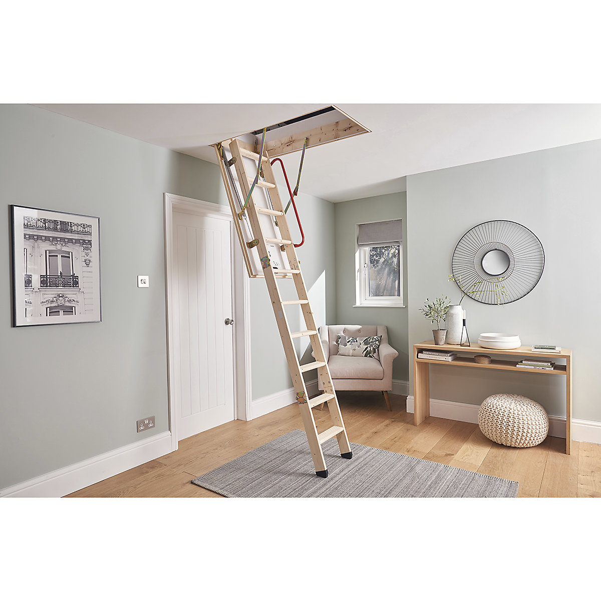 Werner Eco S Line Loft Ladder