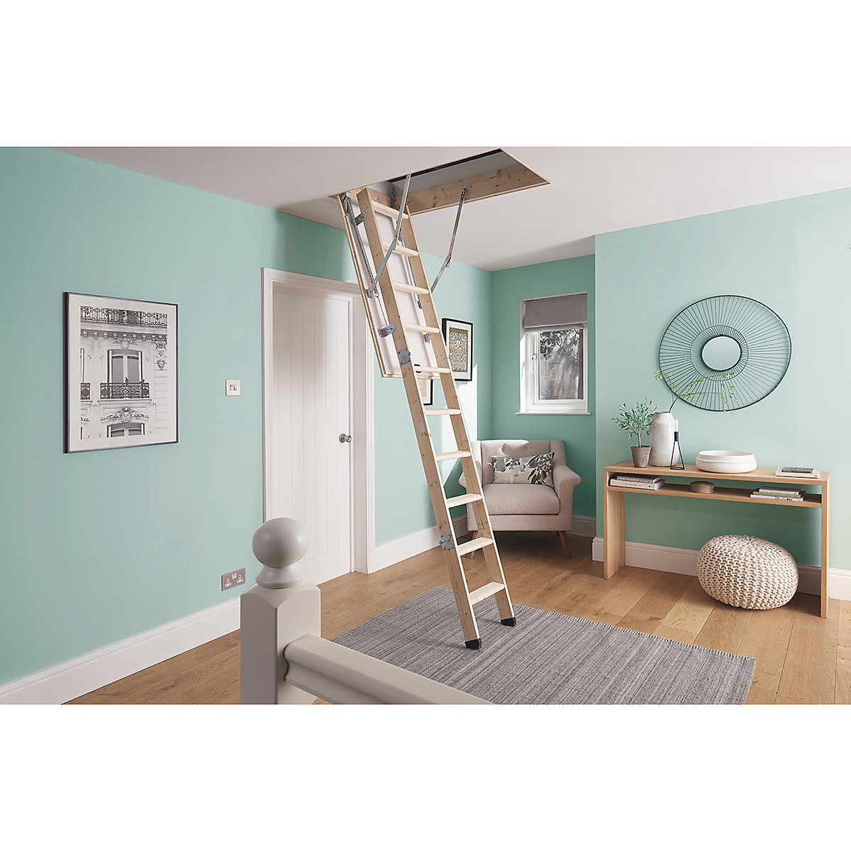 Werner Timberline Loft Ladder