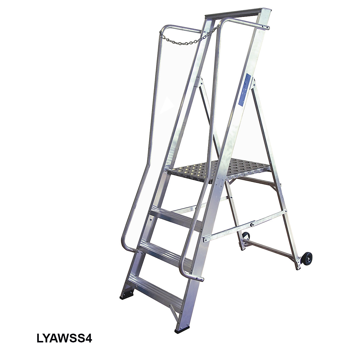 Aluminium Steps with Wider Platform (Product illustration 2)-1