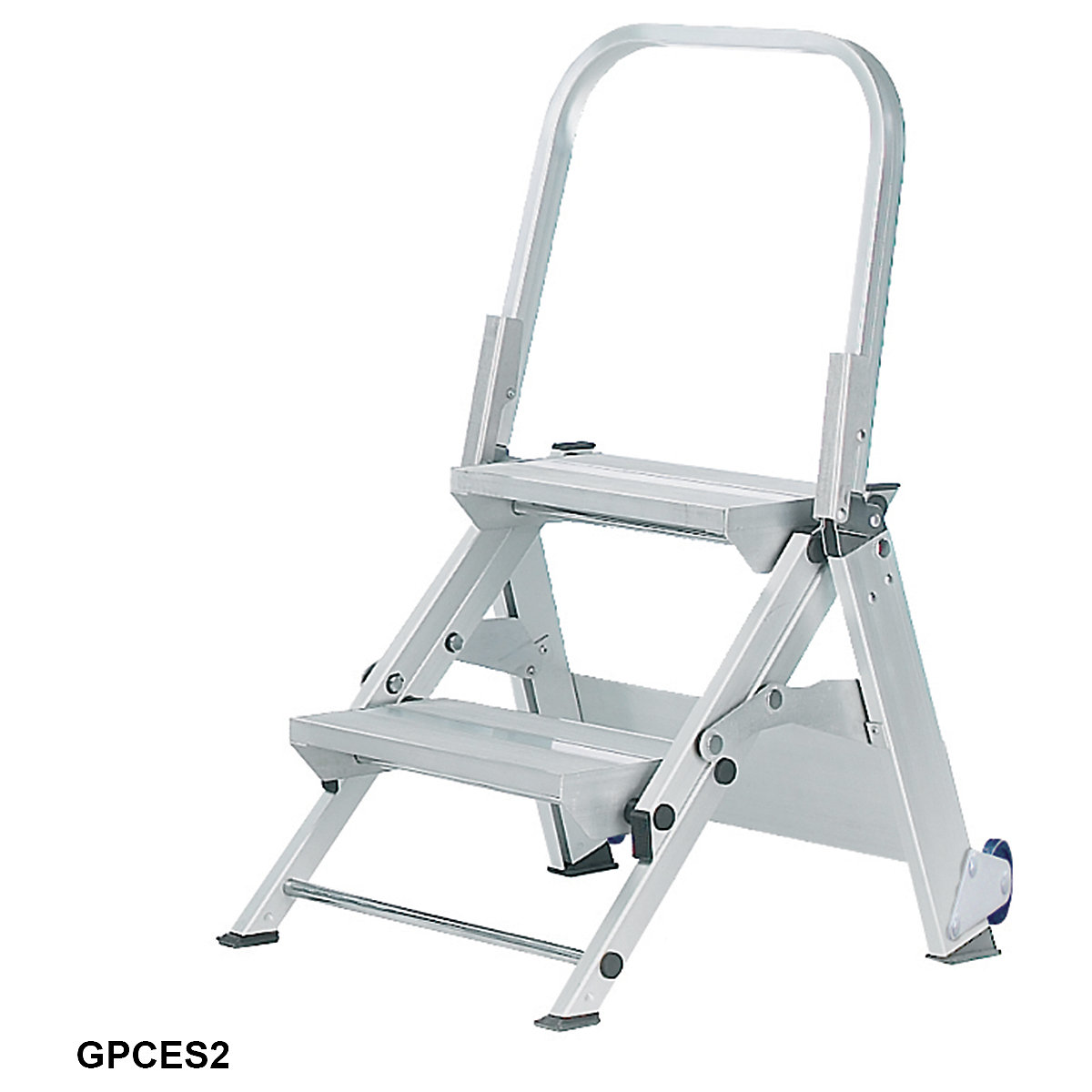 CLIMB-IT Easy Slope Aluminium Folding Steps (Product illustration 3)-2