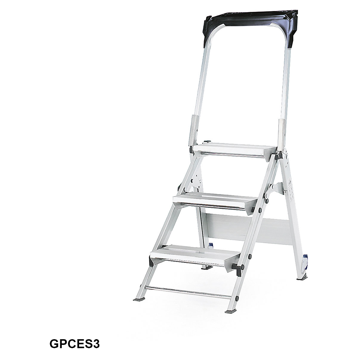 CLIMB-IT Easy Slope Aluminium Folding Steps (Product illustration 4)-3