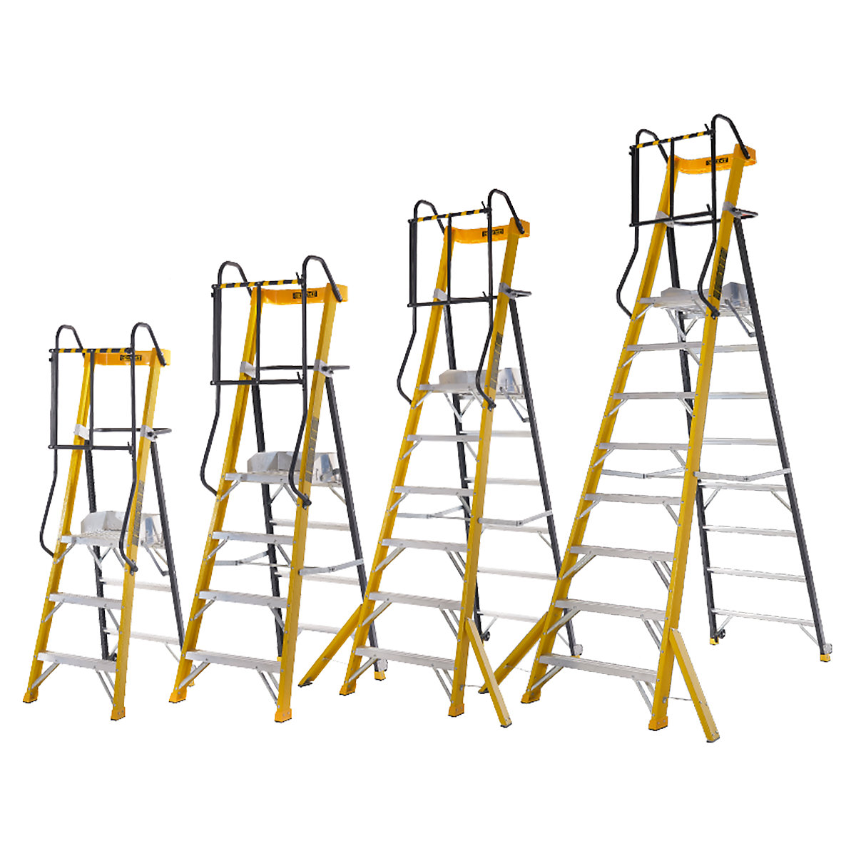 CLIMB-IT Fibreglass Podium Steps (Product illustration 10)-9