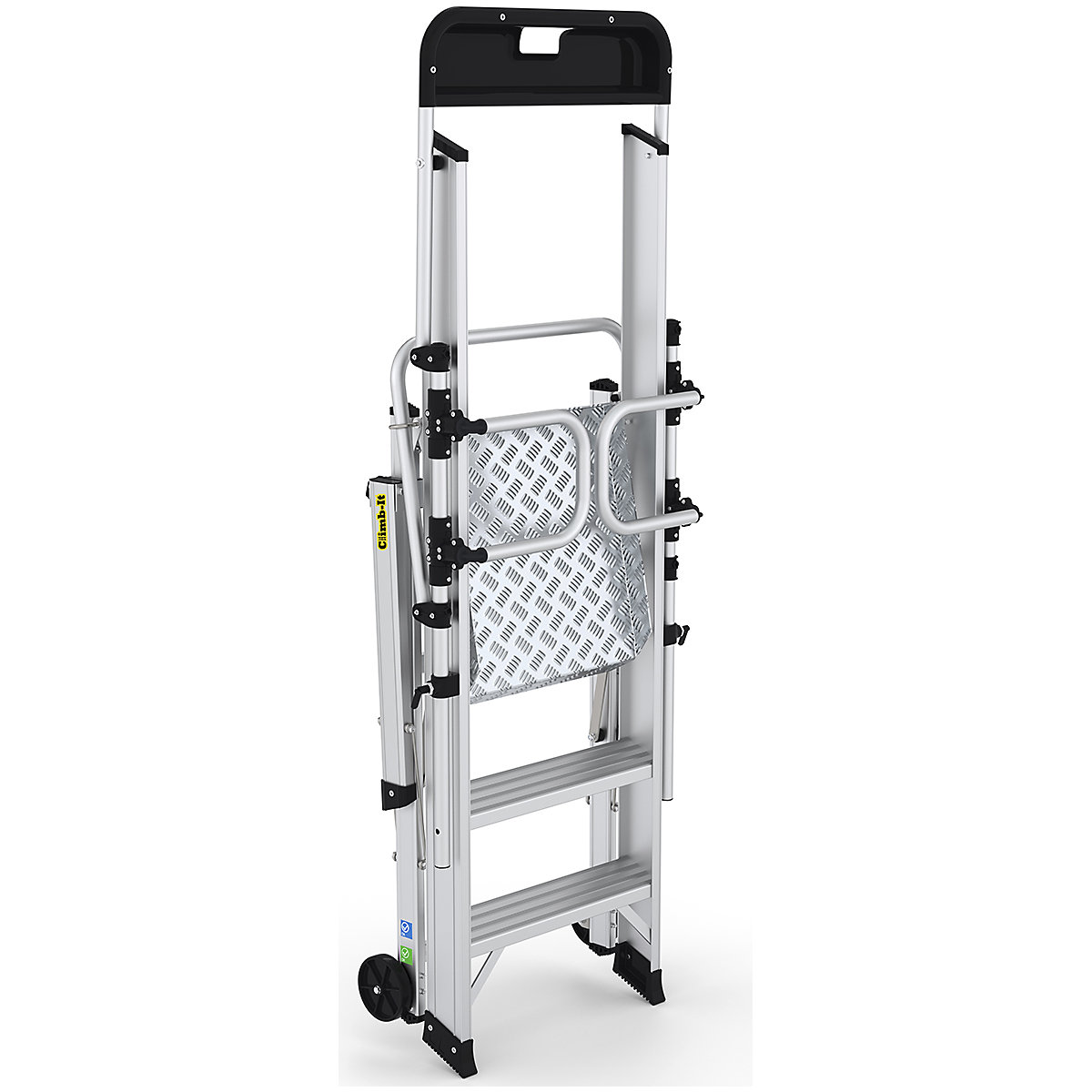 CLIMB-IT Large Platform Folding Steps with Safety Gates (Product illustration 2)-1