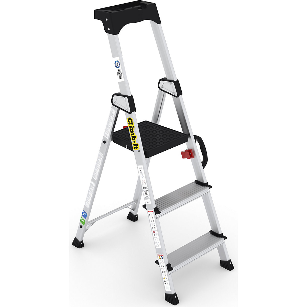 CLIMB-IT Professional Stepladders with Carry Handle