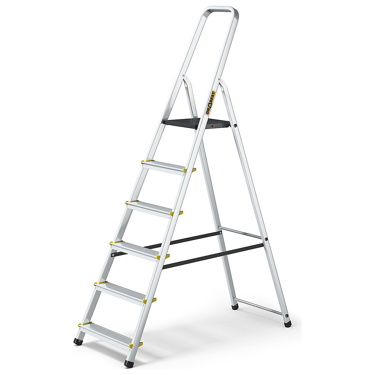 Drabest MAX Series 3-Section Combination Ladders | EN 131, Drabest MAX Series 3-Section Combination Ladders | EN 131, Drabest Household Step Ladders | 1790h x 480w mm | Aluminium | 6 Steps-3