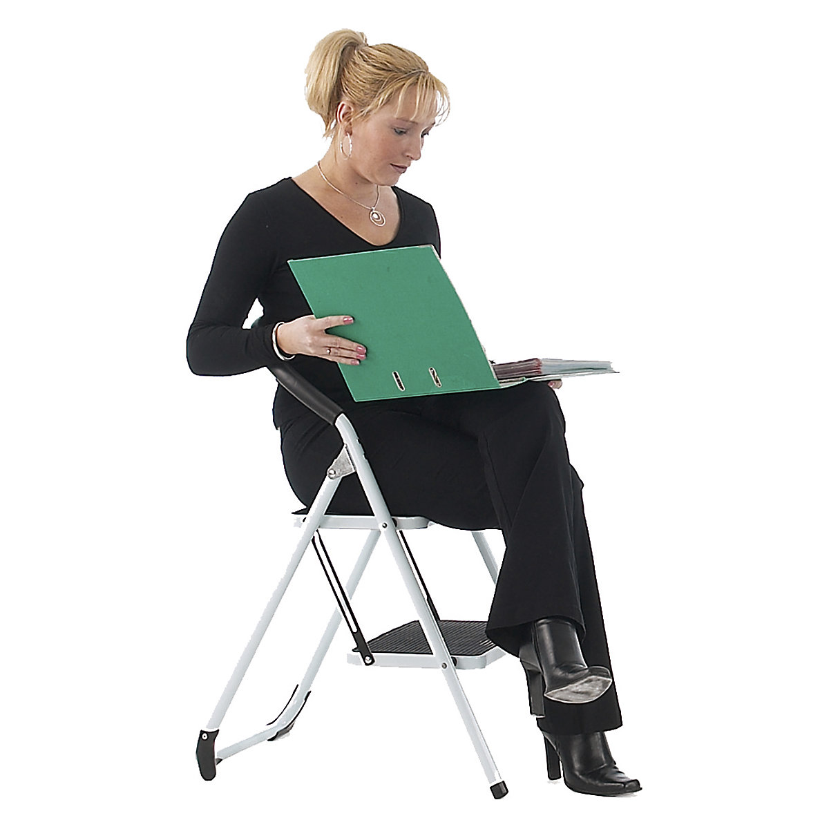 Folding Steps with Soft Grip Handle