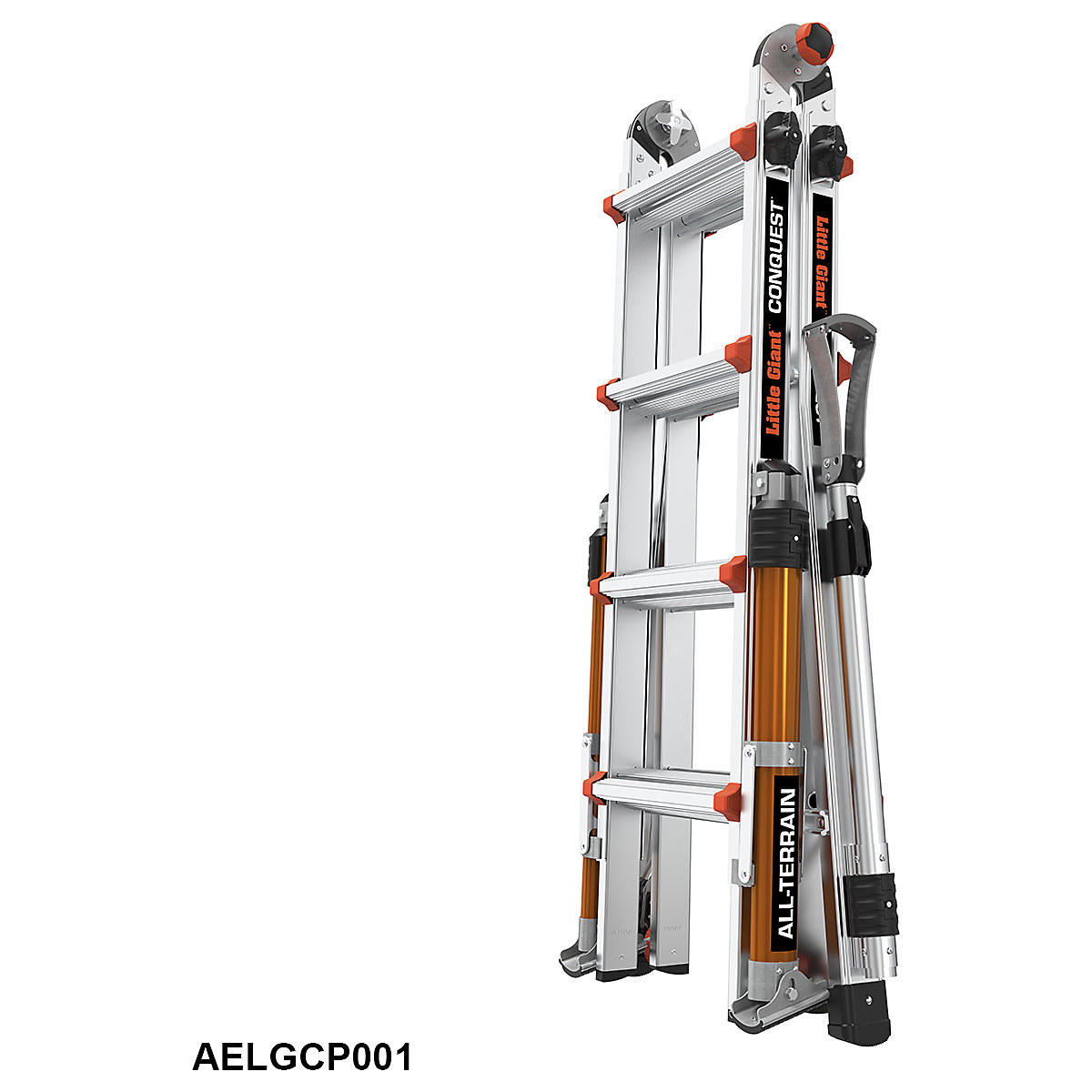 Little Giant Conquest All-Terrain PRO Multi-Purpose Ladder (Product illustration 4)-3