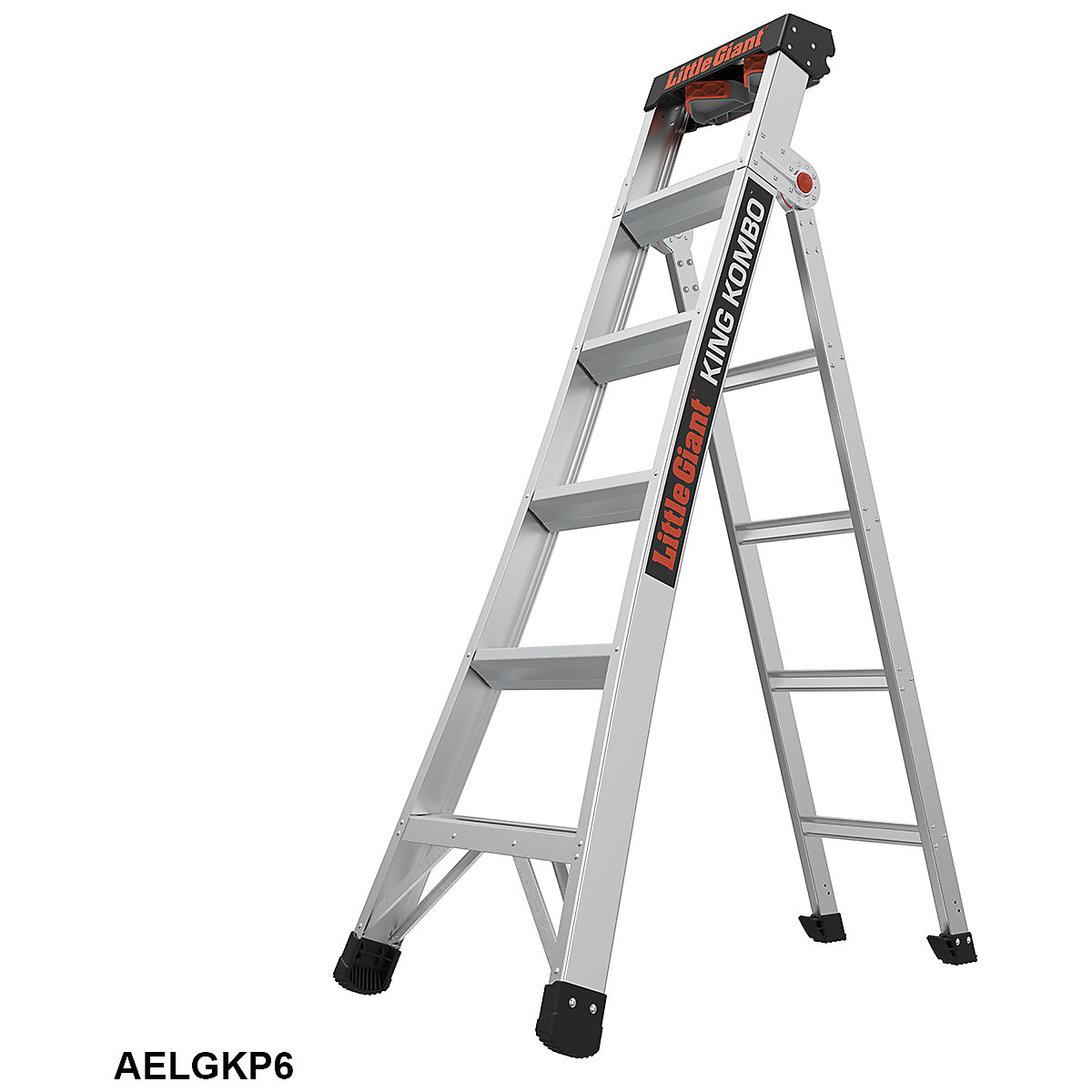 Little Giant King Kombo&lt;sup&gt;TM&lt;/sup&gt; Professional Aluminium Ladders (Product illustration 4)-3