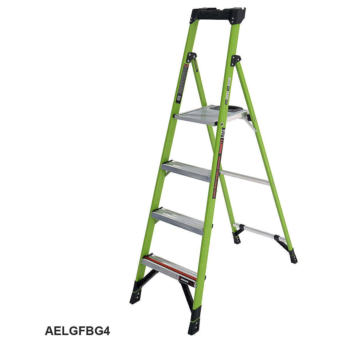Little Giant MightyLite Fibreglass Step Ladder (Product illustration 3)-2