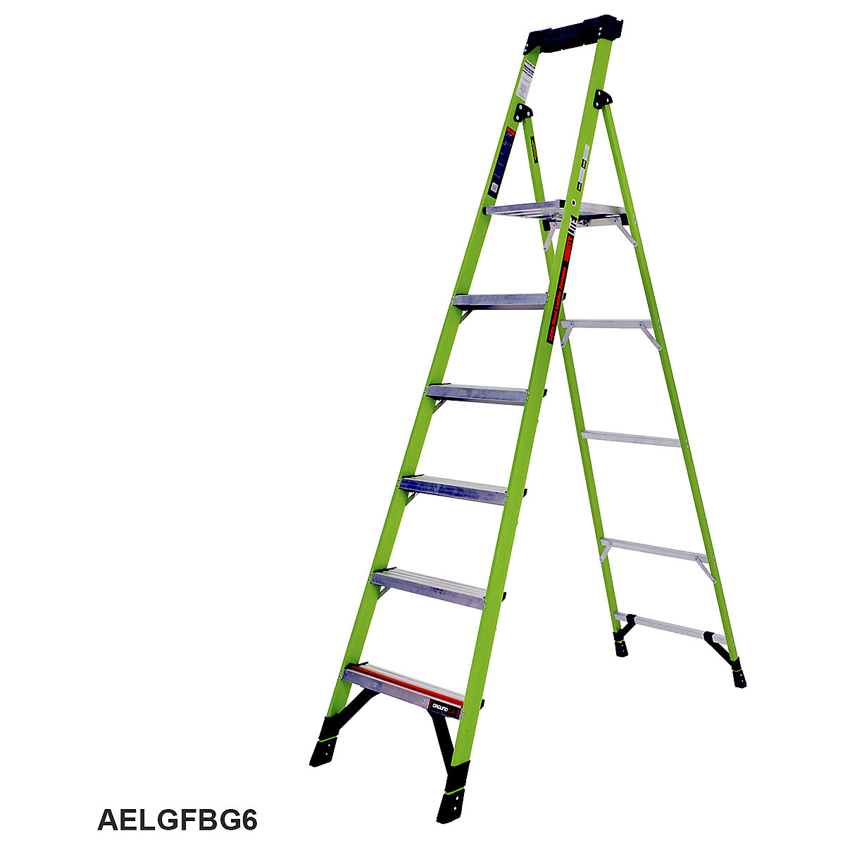 Little Giant MightyLite Fibreglass Step Ladder (Product illustration 6)-5
