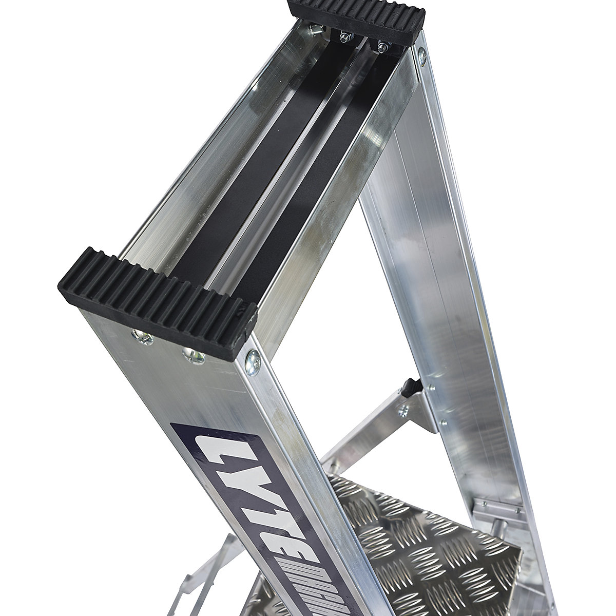 MagnaStep Aluminium Swingback Step Ladders (Product illustration 4)-3