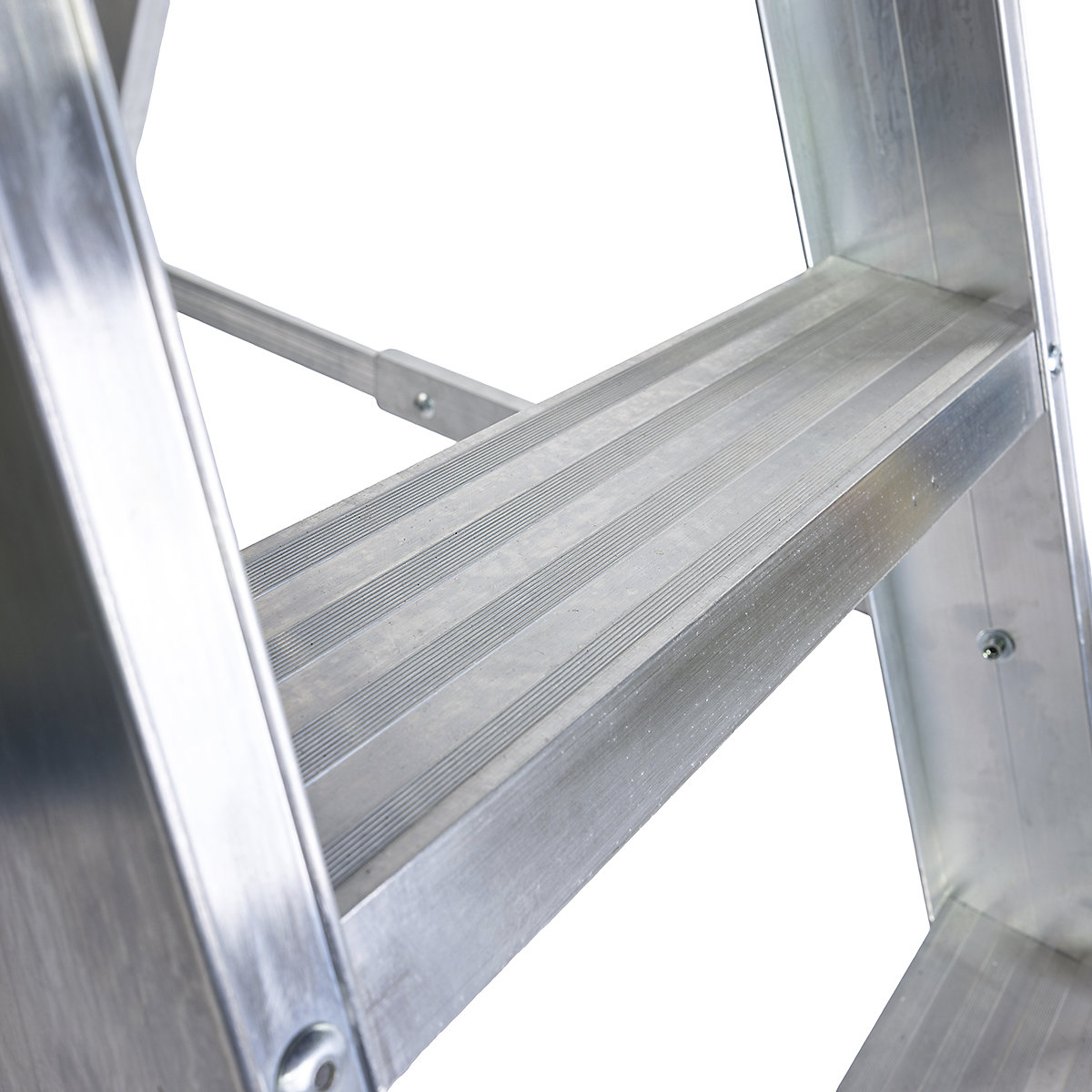 MagnaStep Aluminium Swingback Step Ladders (Product illustration 3)-2