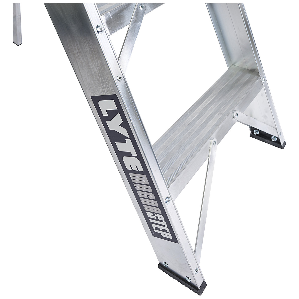MagnaStep Aluminium Swingback Step Ladders (Product illustration 4)-3