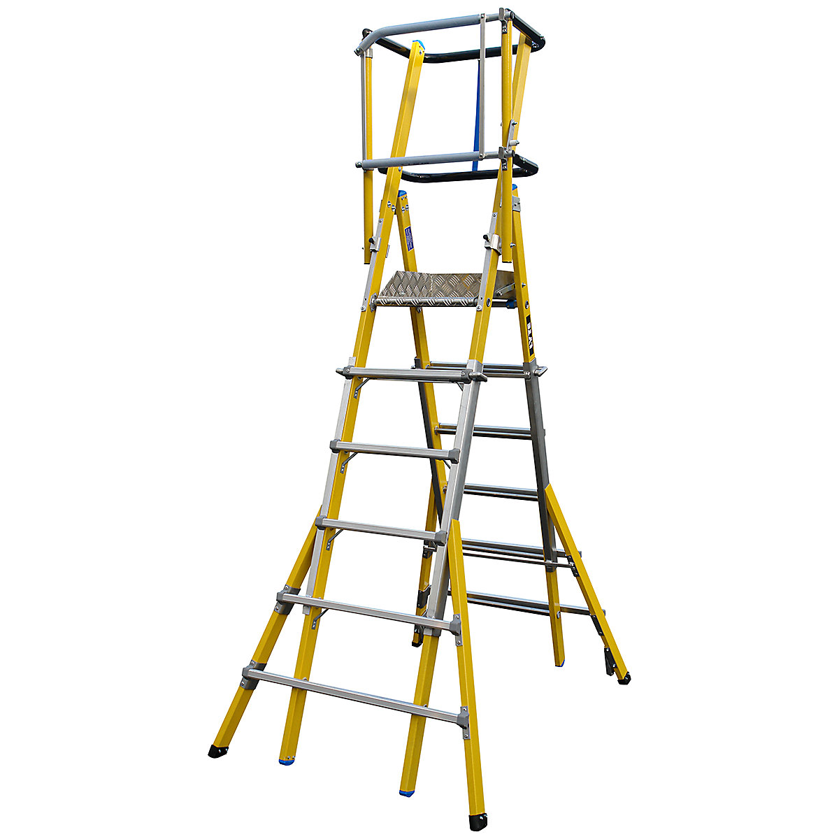 MultiLyte Glassfibre Telescopic Platforms, MultiLyte Glassfibre Telescopic Platforms, Multilyte Glassfibre Telescopic Platform | 7-11 Tread-2
