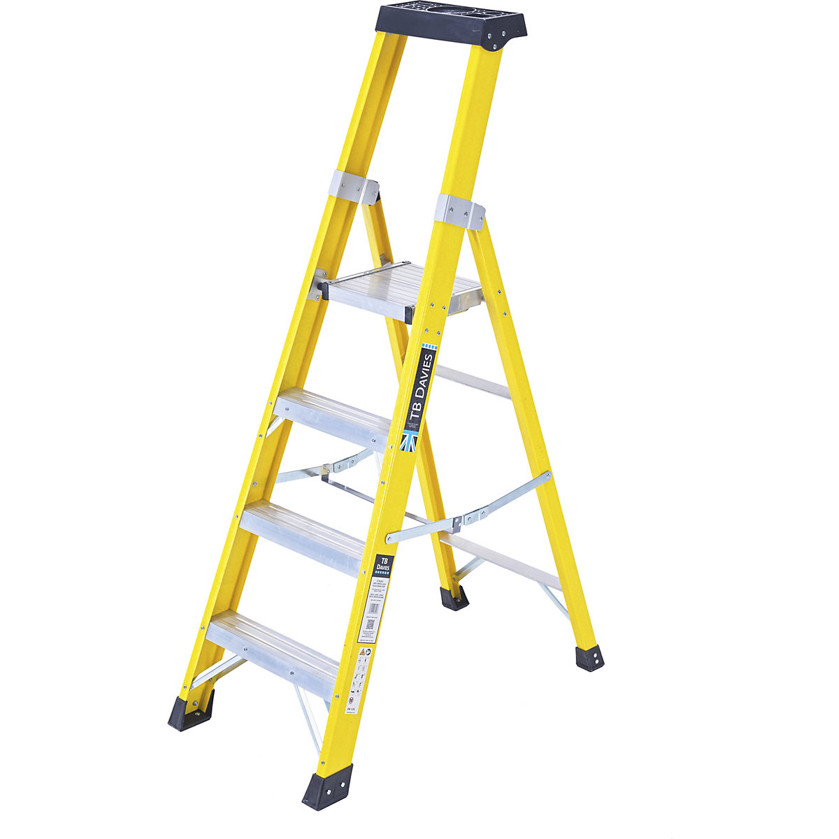TB Davies Fibreglass Platform Step Ladder