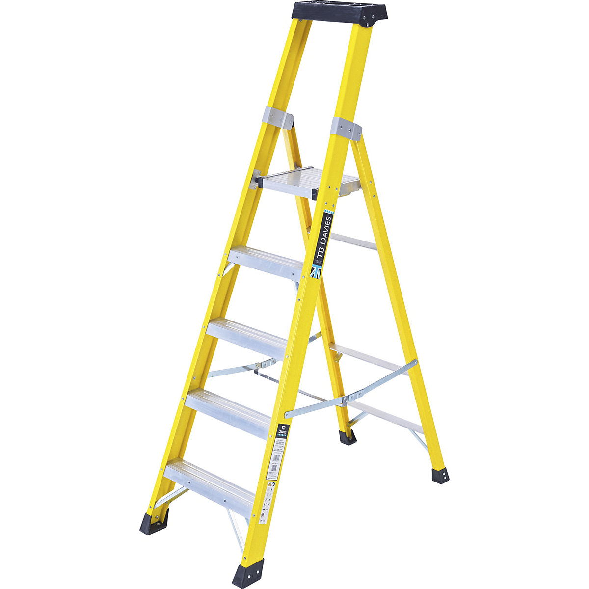 TB Davies Fibreglass Platform Step Ladder