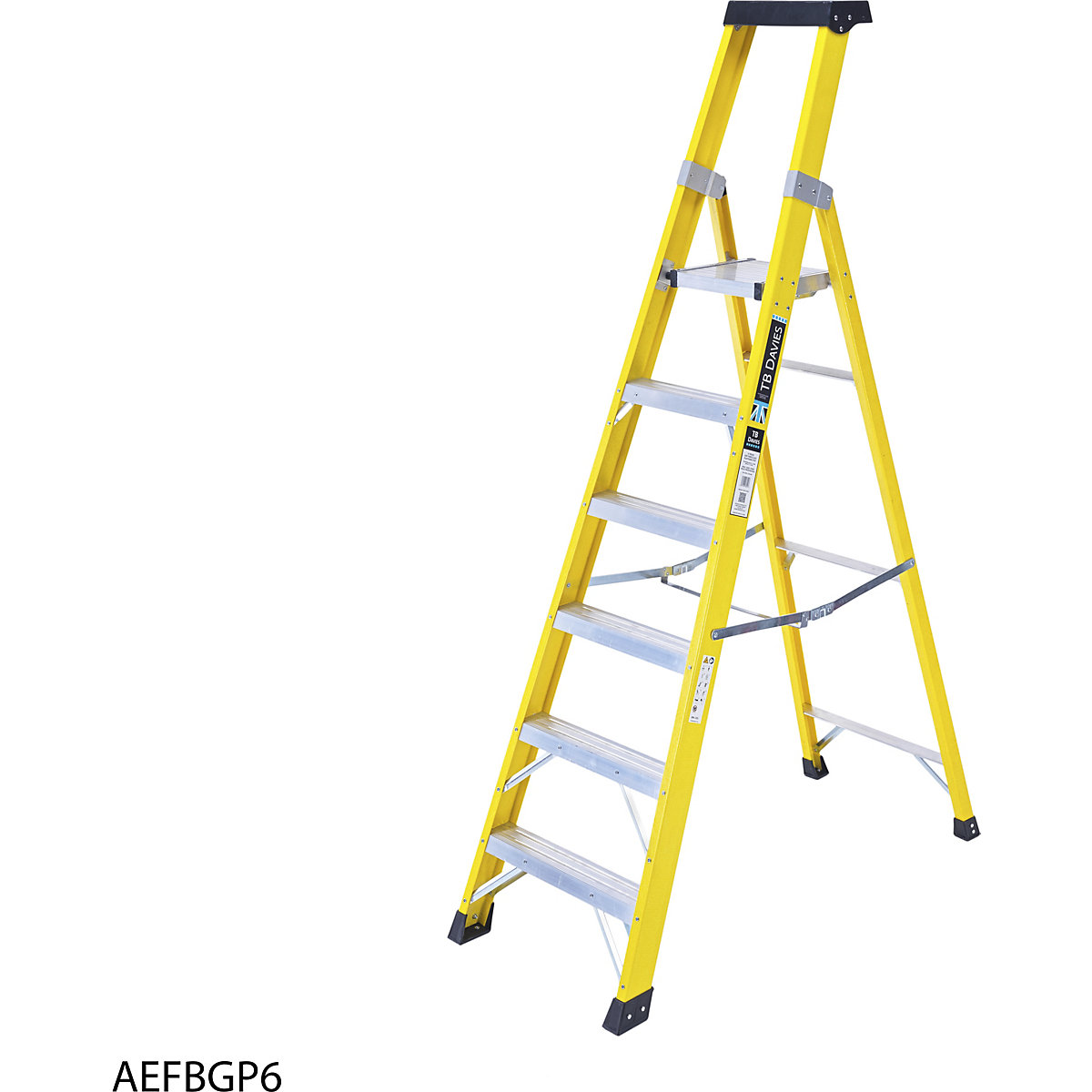 TB Davies Fibreglass Platform Step Ladder (Product illustration 5)-4