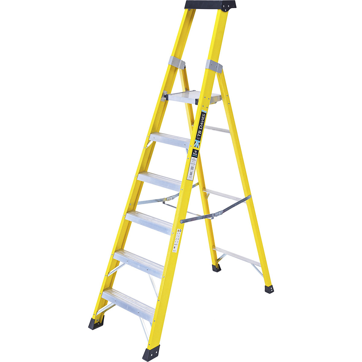 TB Davies Fibreglass Platform Step Ladder