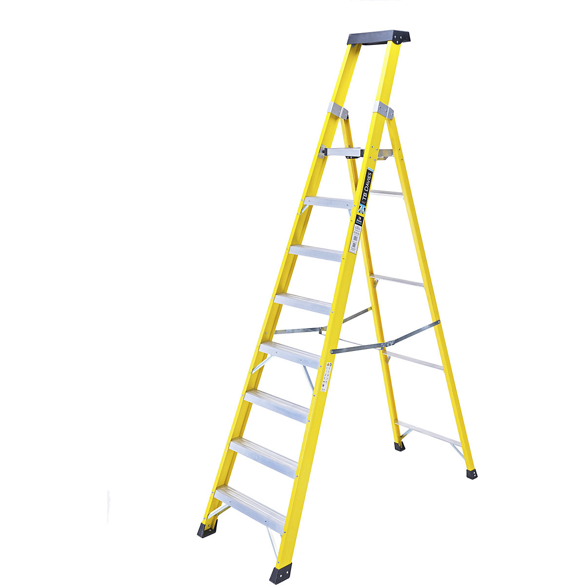TB Davies Fibreglass Platform Step Ladder