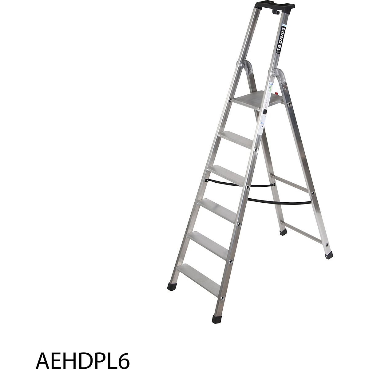 TB Davies Heavy-Duty Platform Step Ladder (Product illustration 5)-4