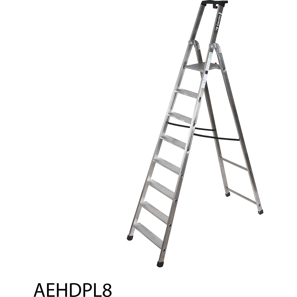 TB Davies Heavy-Duty Platform Step Ladder (Product illustration 6)-5