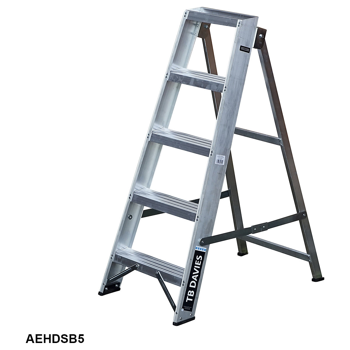TB Davies Heavy-Duty Swingback Step Ladder (Product illustration 4)-3
