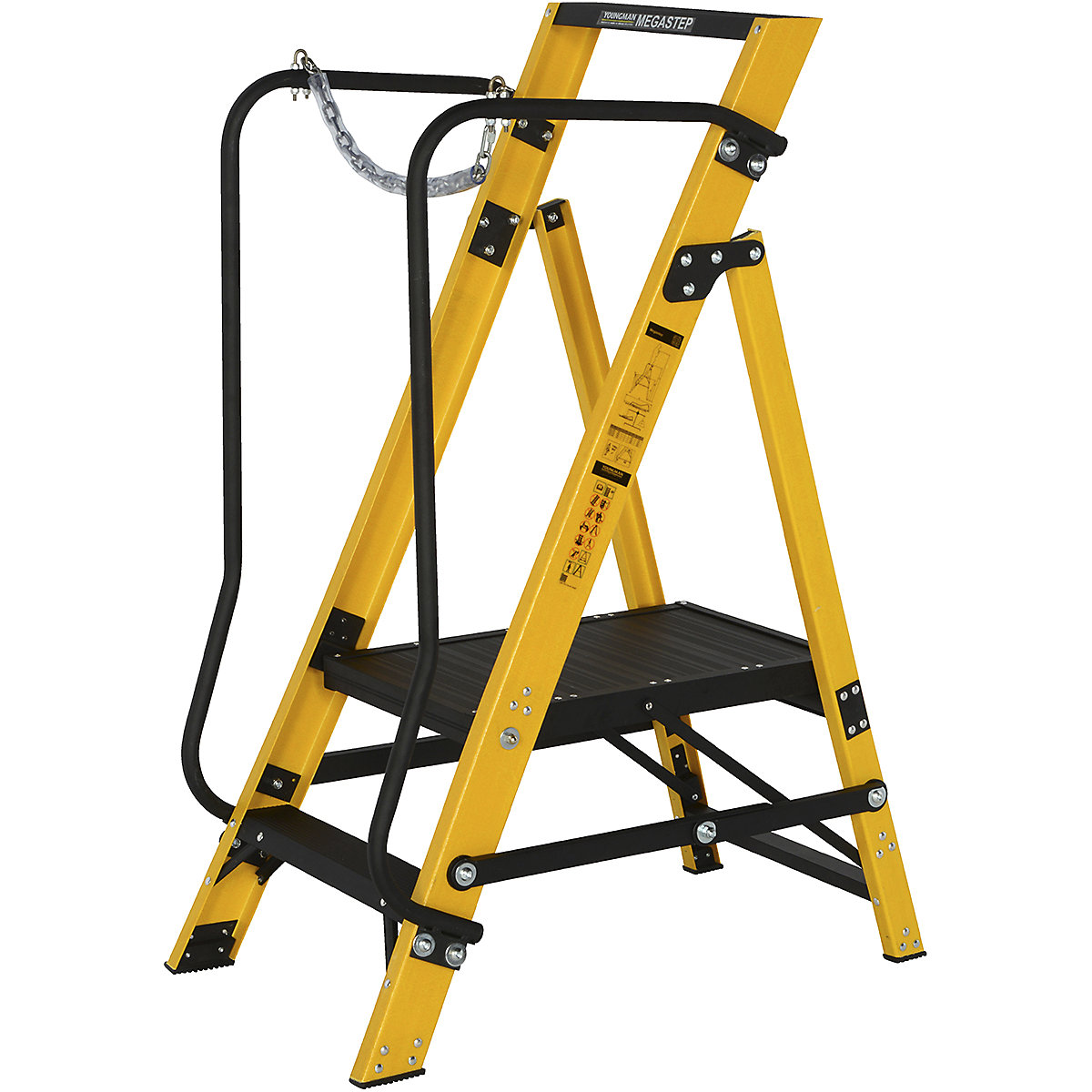 Werner Megastep Fibreglass Step Ladder