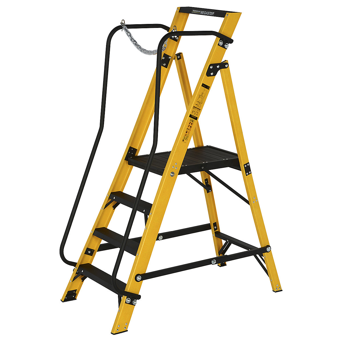 Werner Megastep Fibreglass Step Ladder