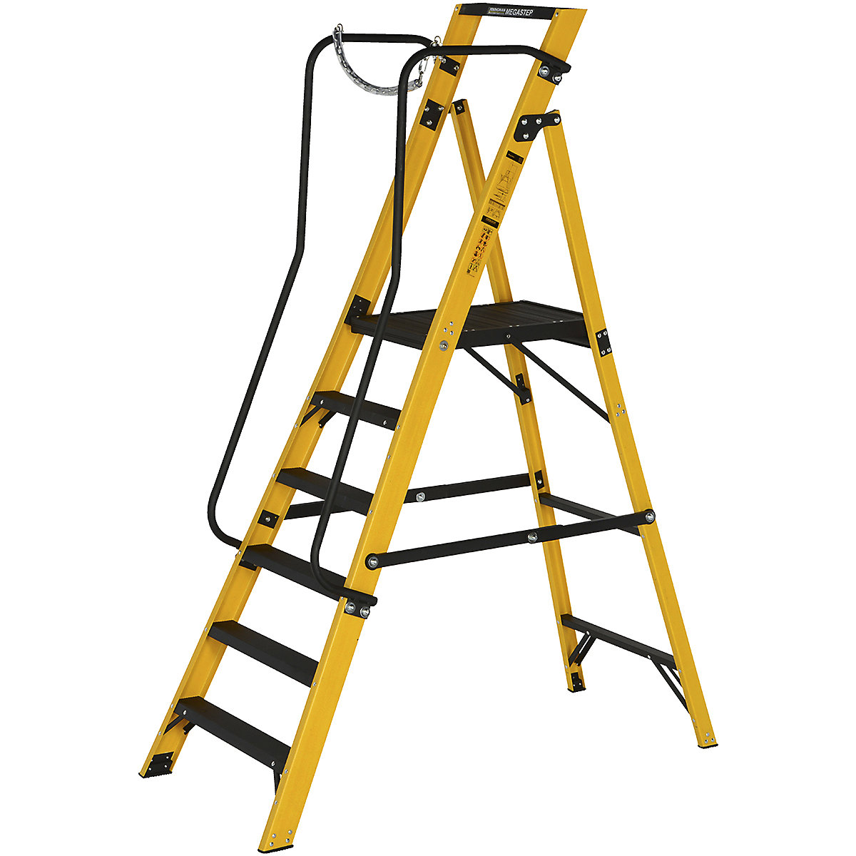 Werner Megastep Fibreglass Step Ladder