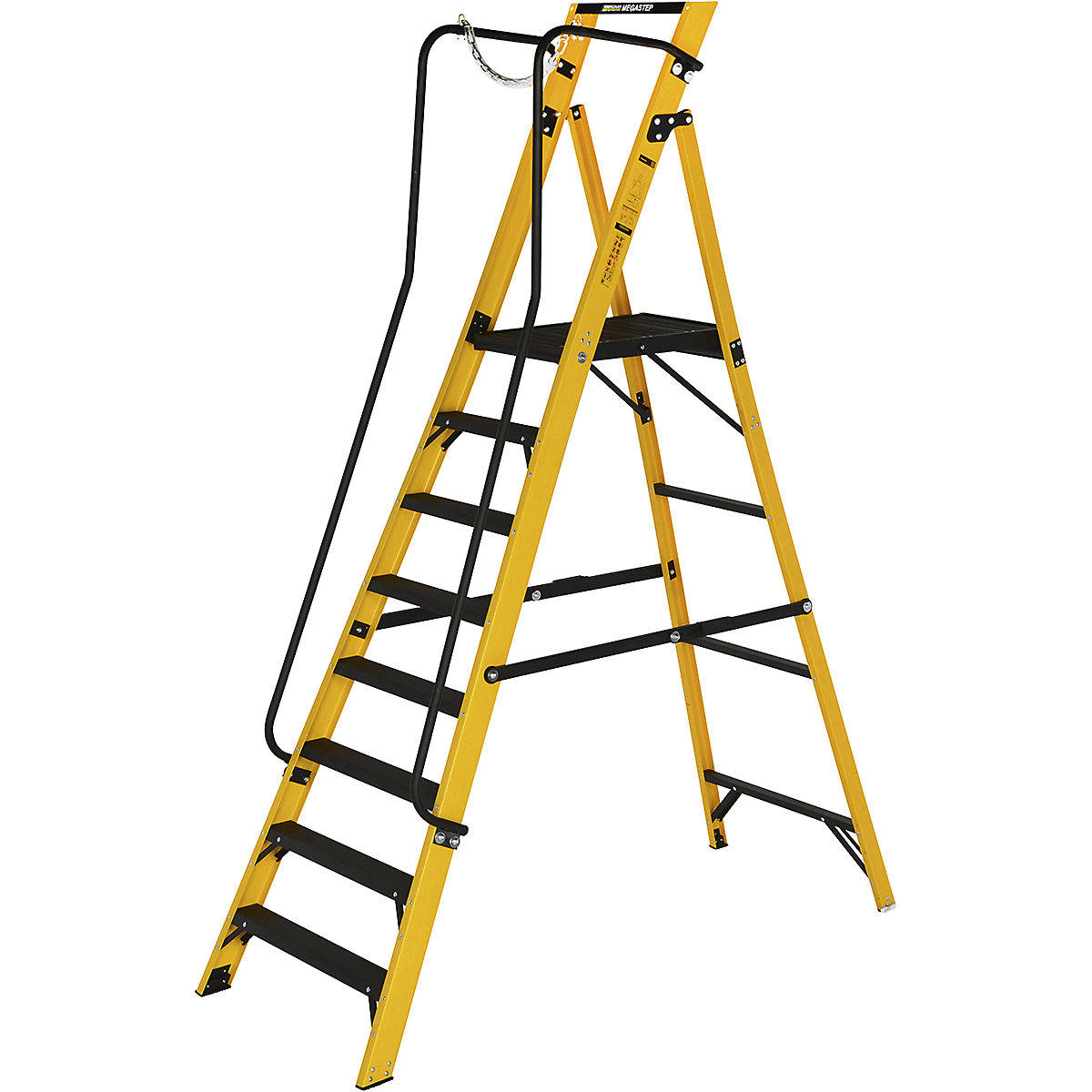 Werner Megastep Fibreglass Step Ladder