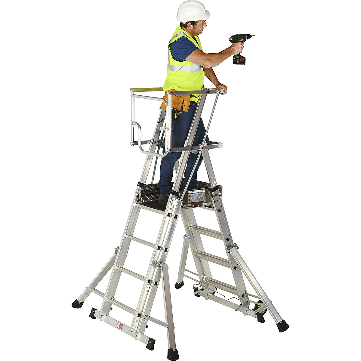Werner Teleguard Combination Ladder