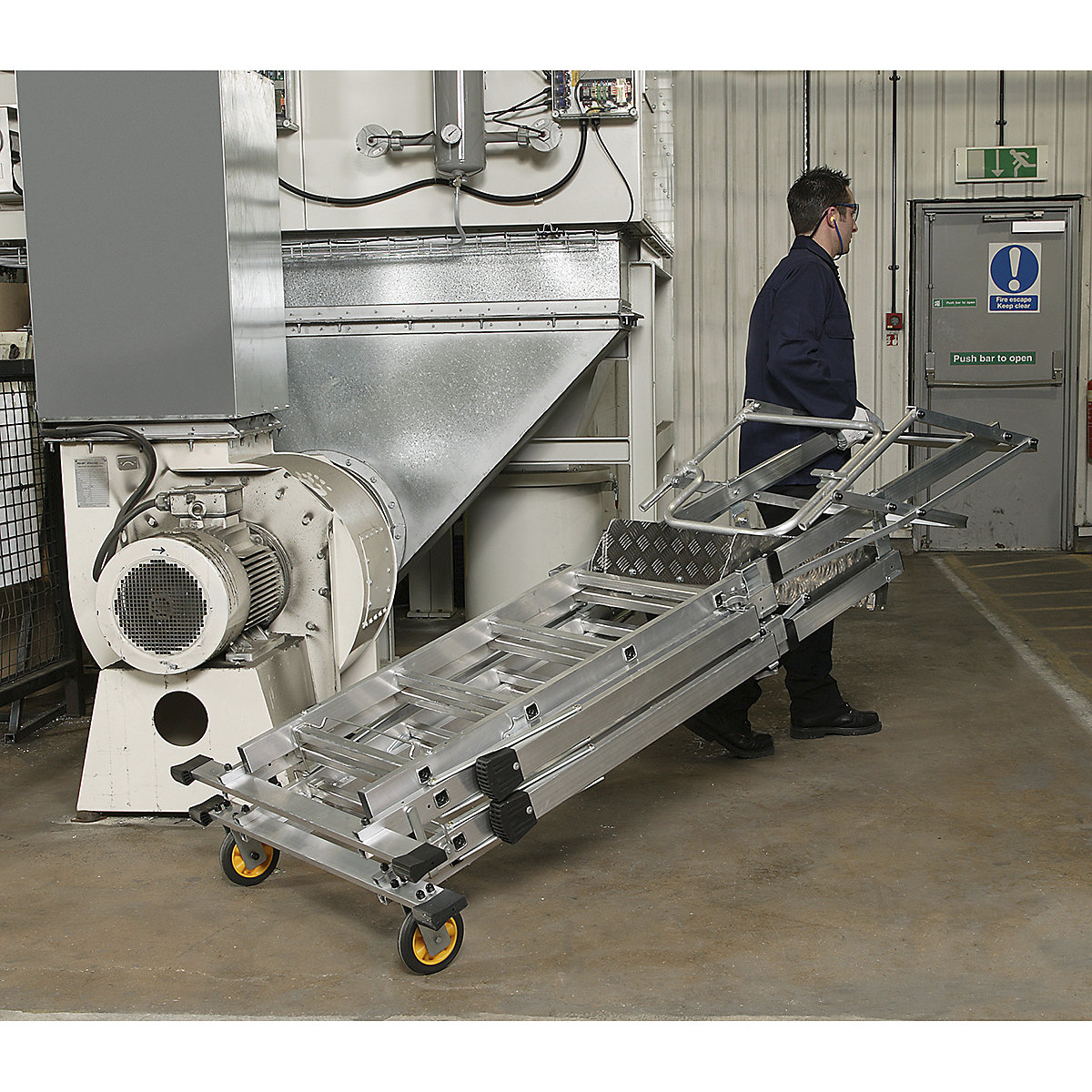 Werner Teleguard Combination Ladder (Product illustration 13)-12