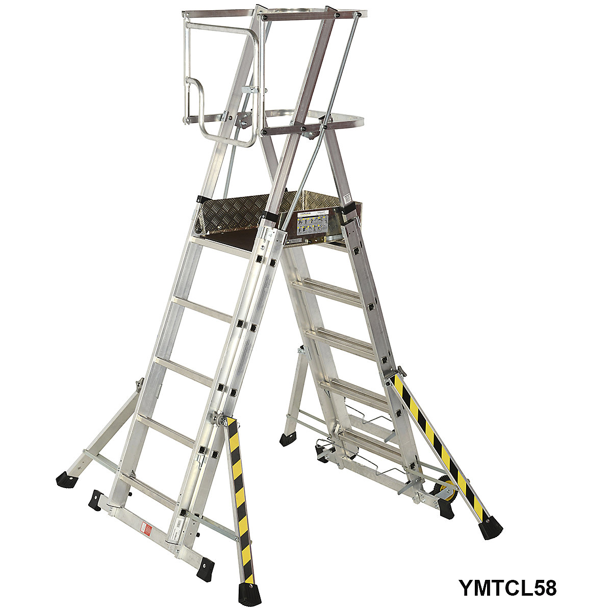Werner Teleguard Combination Ladder (Product illustration 4)-3