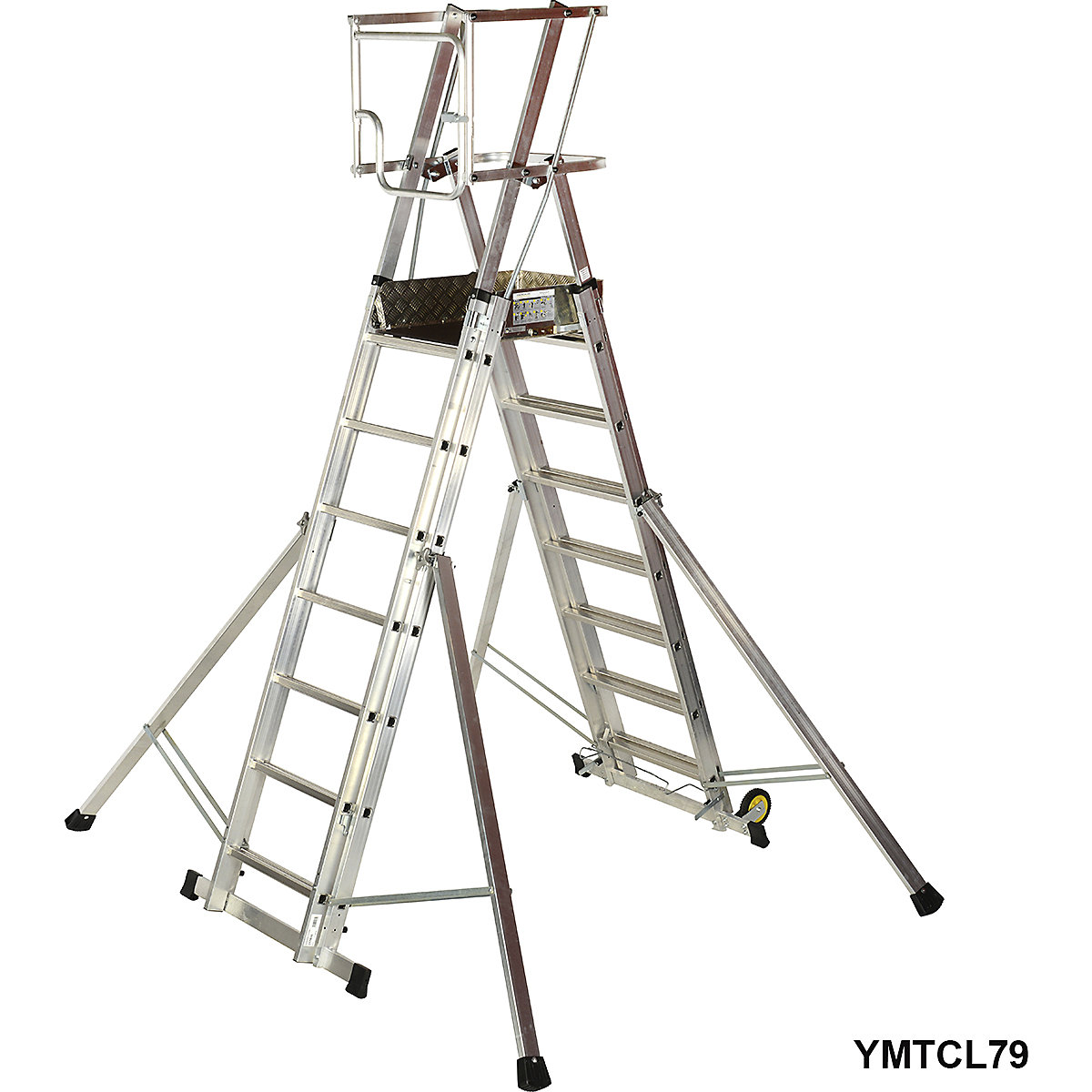 Werner Teleguard Combination Ladder (Product illustration 5)-4