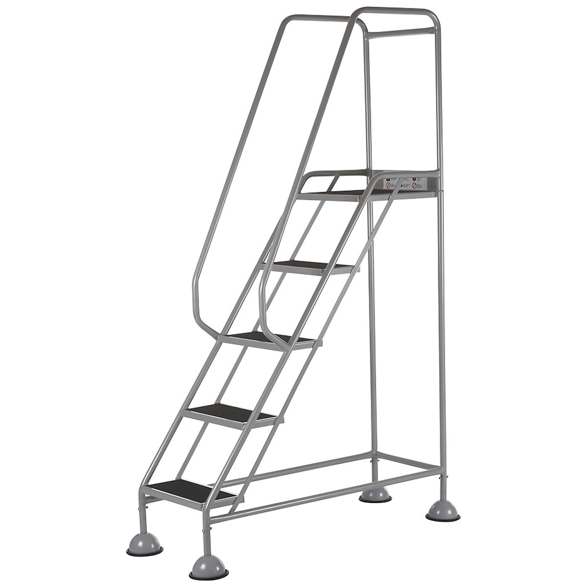 CLIMB-IT Domed Feet Step | Red, Yellow & Grey