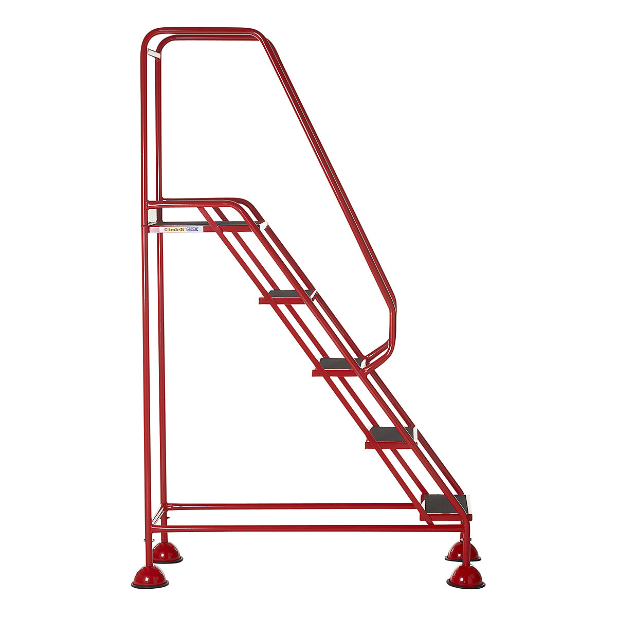 CLIMB-IT Domed Feet Step | Red, Yellow & Grey (Product illustration 8)-7