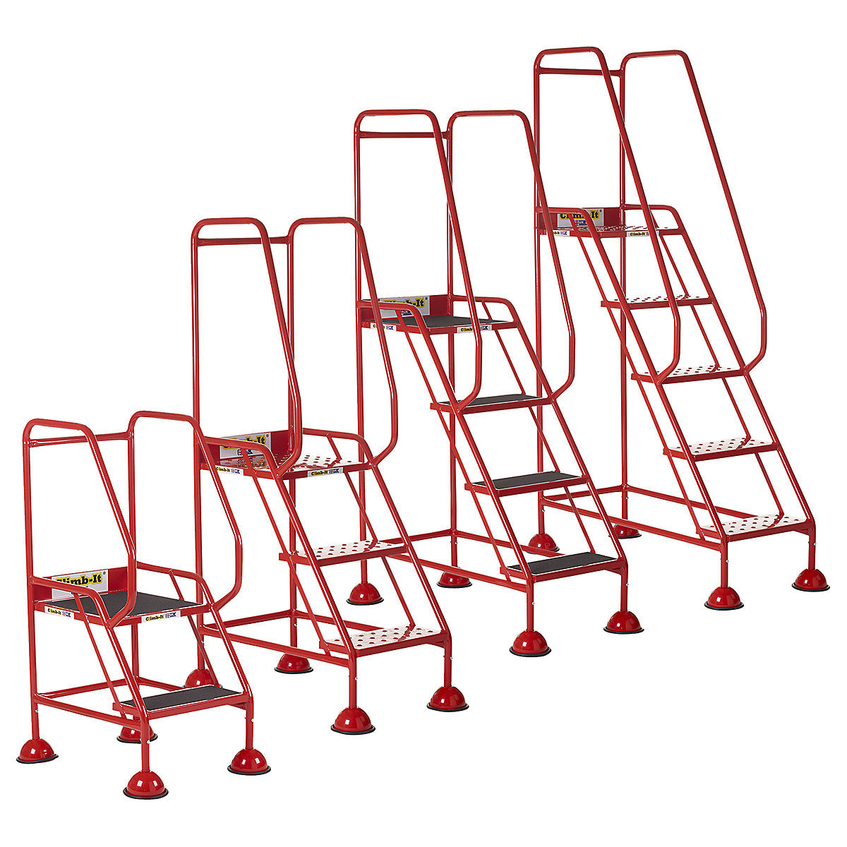 CLIMB-IT Domed Feet Step | Red