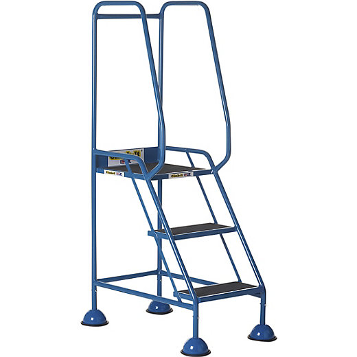 Foot Step Rescue CLIMB-IT Domed Feet Step | Blue | Handling & Access | BiGDUG