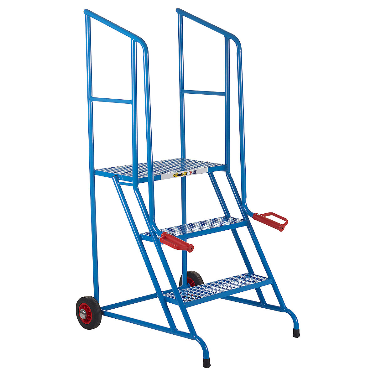 CLIMB-IT Mobile Lorry Access Steps, CLIMB-IT Mobile Lorry Access Steps, CLIMB-IT Mobile Lorry Access Steps | 1490h x 750w x 840d mm | 3 Tread | Painted-2