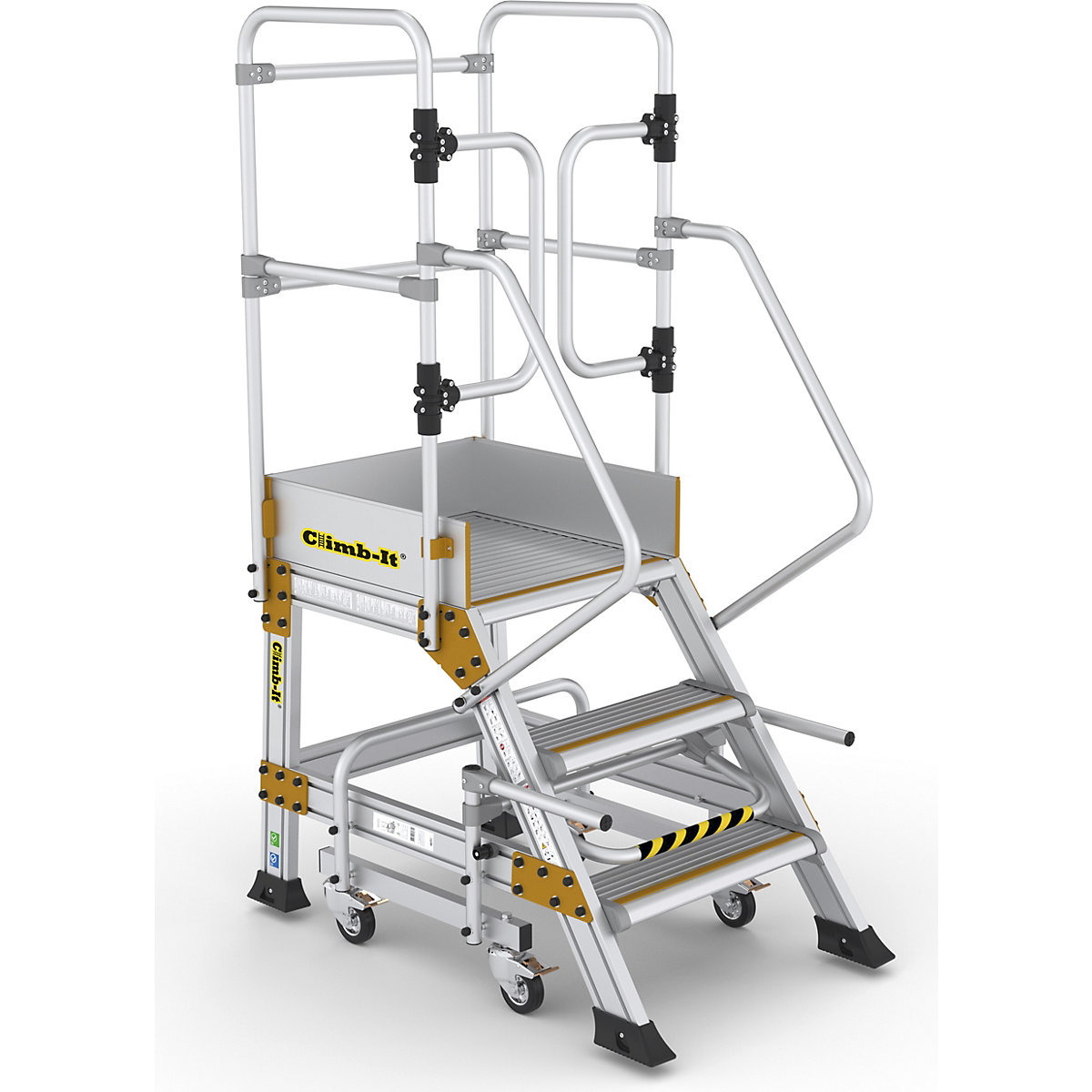 CLIMB-IT Safety Steps with Safety Lock | EN131 Certified