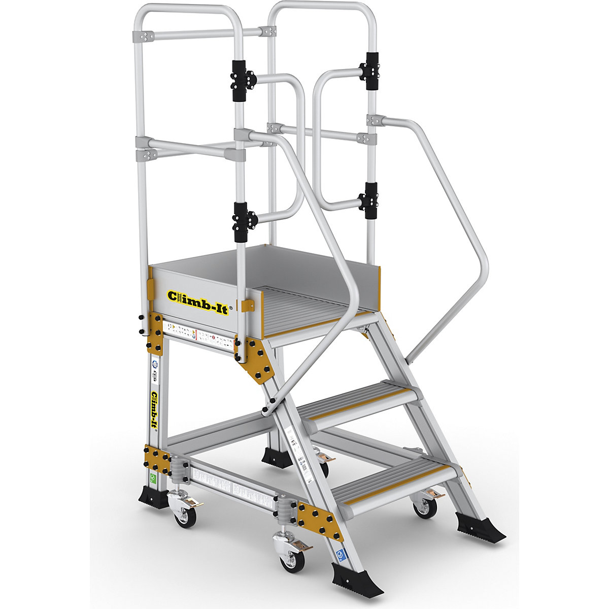 CLIMB-IT Weight Reactive Safety Steps | EN131 Certified