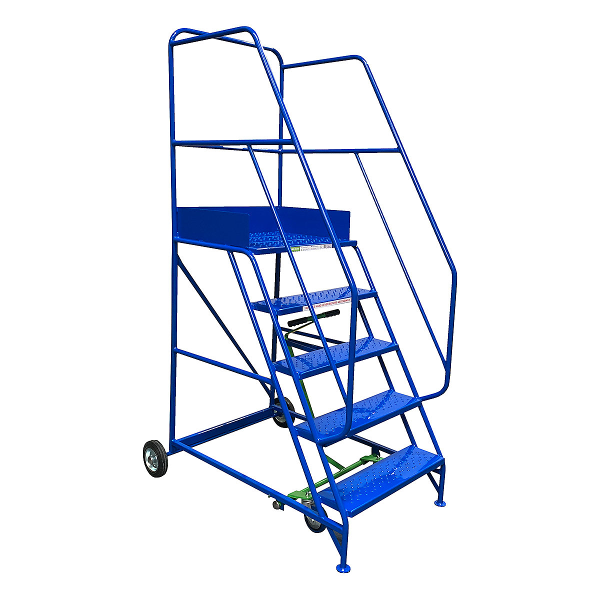 Klime-Ezee Heavy-Duty Mobile Warehouse Steps