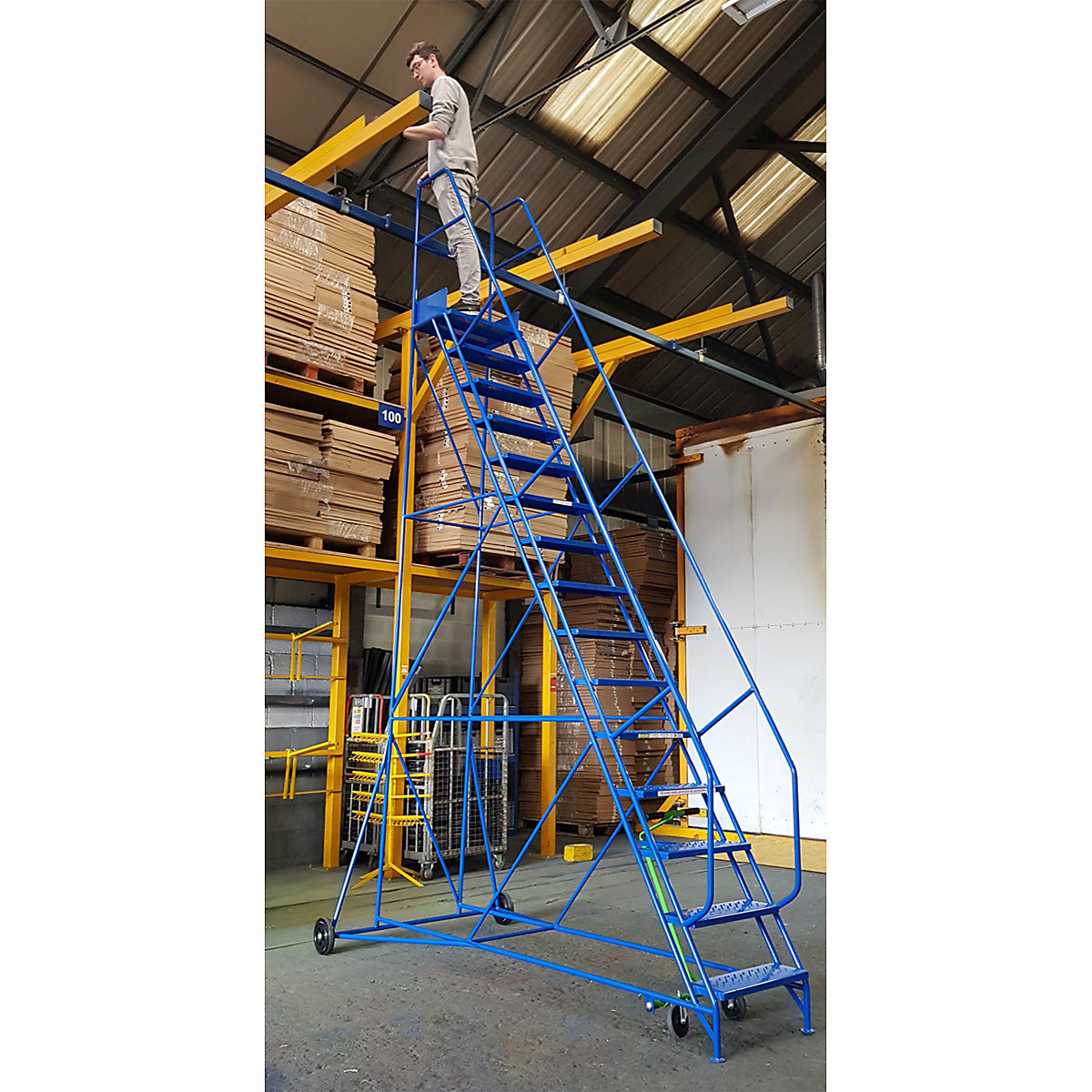 Klime-Ezee Industrial Mobile Steps (Product illustration 8)-7