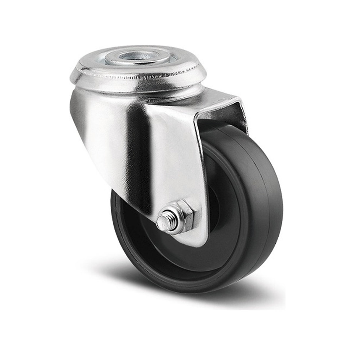 TENTE Agila Bolt Hole Castor | Polypropylene | 50mm Dia. | 40kg